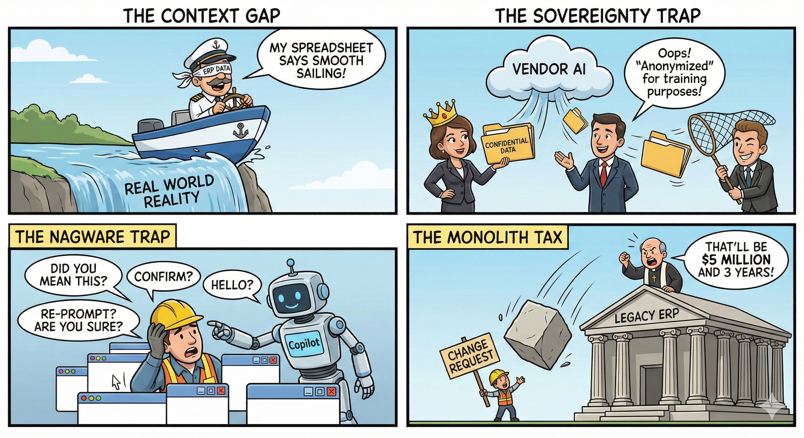 Cartoon: Context sovereignty monolith