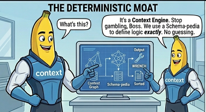 Cartoon: AI roulette versus operational guarantee bottom-left panel